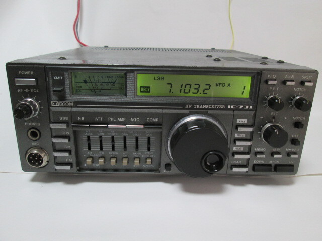 Icom アイコム IC-731 無線機 中古 現状品 HFトランシーバー Yahoo!オークション - ICOM アイコム IC-731 HF機 中古難あり