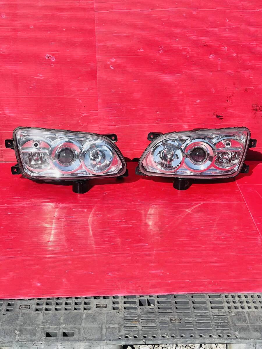 中古美品 日野 プロフィア レンジャー HID ヘッドライト ヘッドランプ 