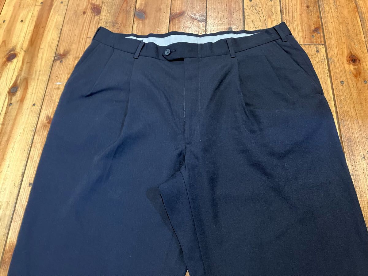 STERLING&HUNT 70s 80s vintage w38 TALONジッパー ネイビー STERLING&HUNT 70s 80s vintage w38 TALONジッパー ネイビー
