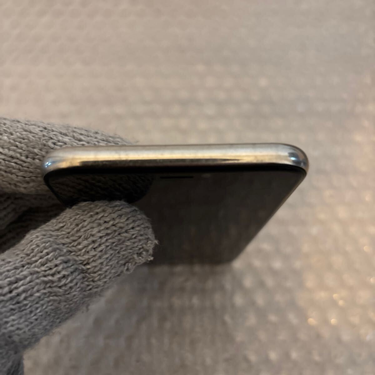 ジャンク】iPhone X 64GB シルバー au SIMロック解除済