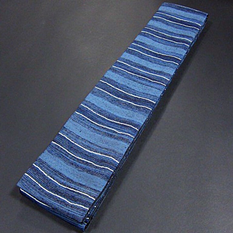 新品 西陣織帯地使用 男物角帯
