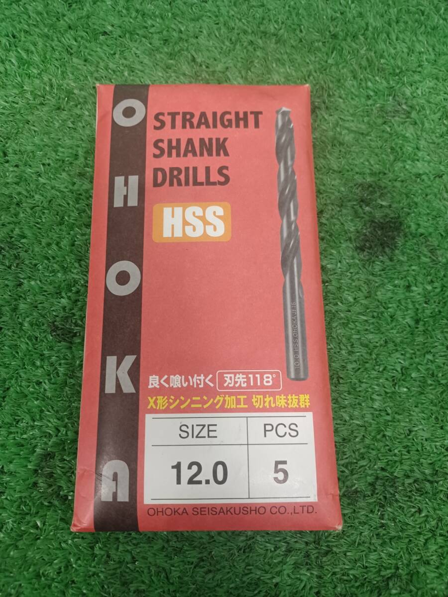 [ не использовался товар ]OHOKA HSS STRAIGHT SHANK DRILLS 12.0 электроинструмент /ITNRV4ELXYQ9