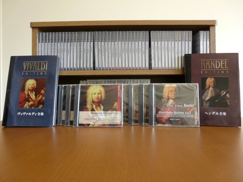 ヴィヴァルディ全集・ヘンデル全集CD77枚組完品未開封 解説書付 Yahoo!オークション - ヴィヴァルディ&ヘンデル全集【CD全77枚組】