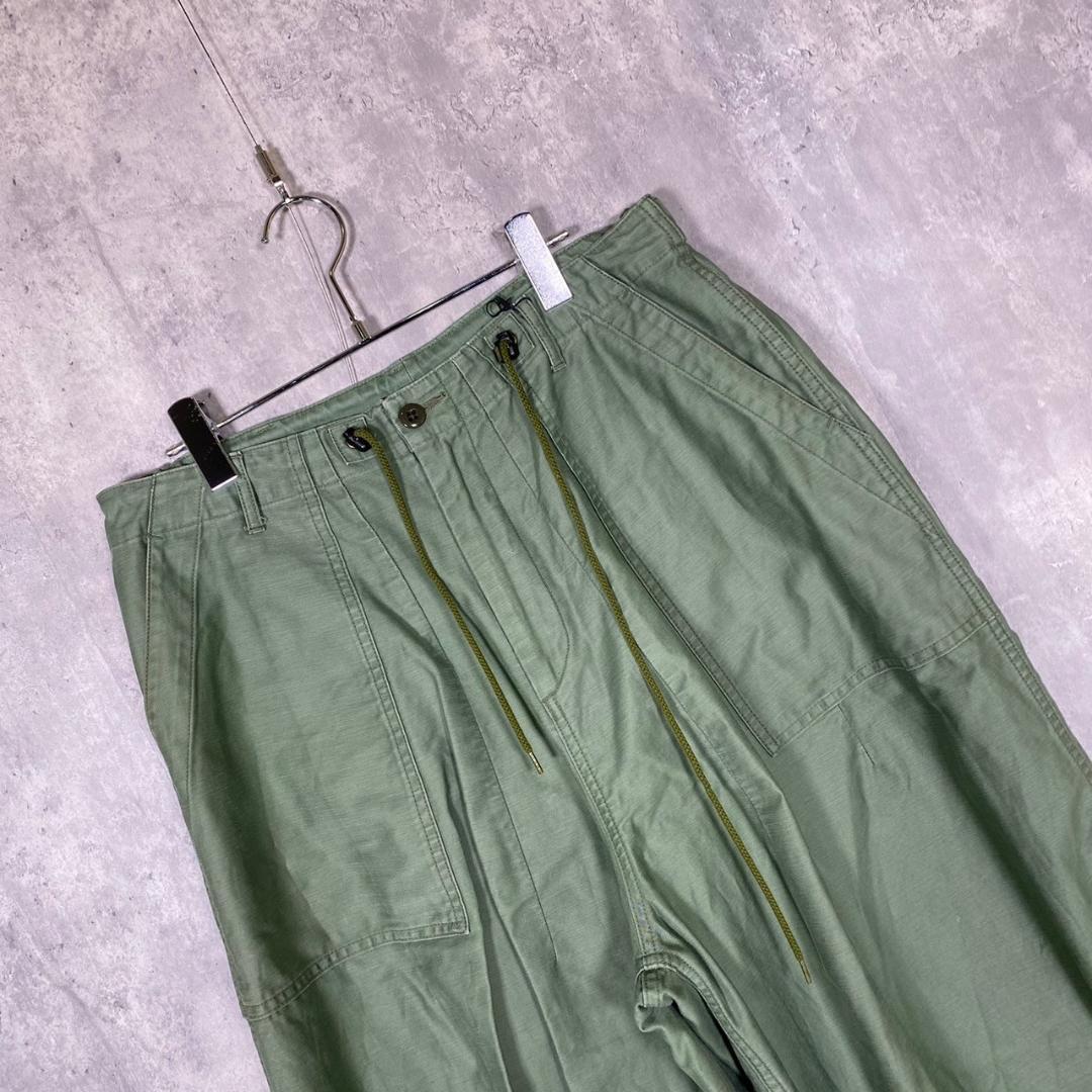 『Needles』ニードルス (L) ヒザデル ワイド カーゴパンツ