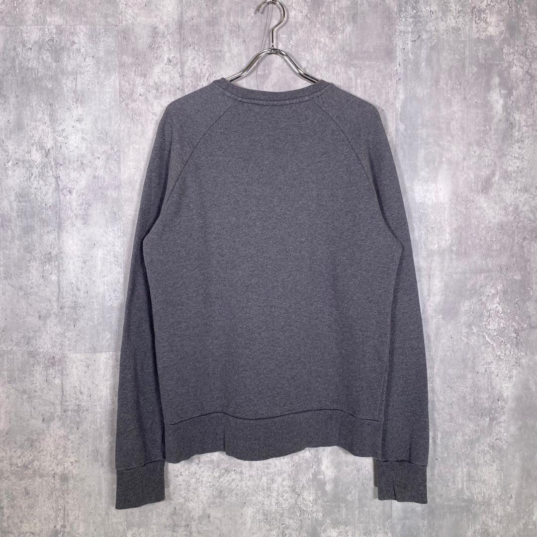Ami paris』アミパリス (L) 千鳥柄刺繍ロゴ ラグランスウェット Ami paris』アミパリス (L) 千鳥柄刺繍ロゴ ラグランスウェット
