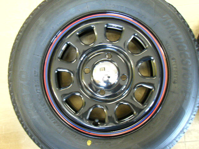 【未使用】軽トラ?バン☆デイトナH３００＆ブリヂストンＫ３７０?。保矗?８０Ｒ１２　８０/７８Ｎ★４本セット☆