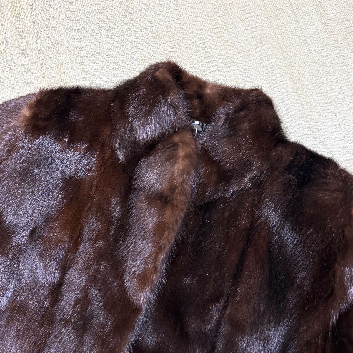 ダークミンク コート MINK リアルファー 毛皮 本毛皮 貂商 ダークミンク コート MINK リアルファー 毛皮 本毛皮 貂商