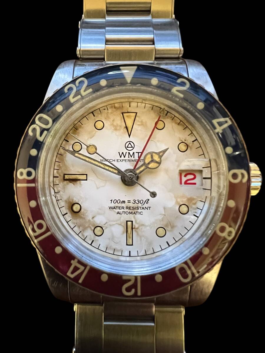 ☆WMT/Panton MKⅡ-White Dial /Heavy Aged/GMT/ホワイト ☆WMT/Panton MKⅡ-White Dial /Heavy Aged/GMT/ホワイト