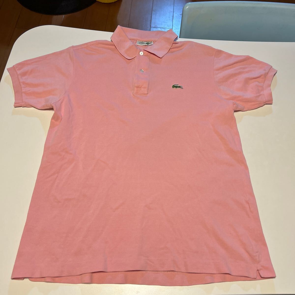 70S フランス製 LACOSTE フレラコ 半袖ポロシャツ サイズ5 70S フランス製 LACOSTE フレラコ 半袖ポロシャツ サイズ5