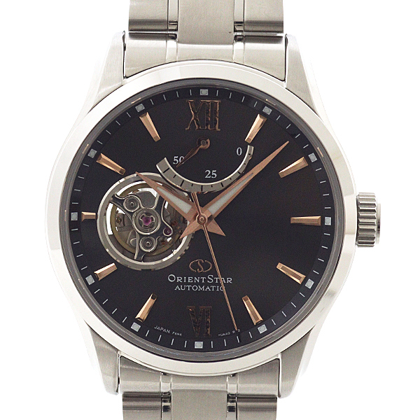 ORIENT STAR オリエントスター メンズ腕時計 コンテンポラリー セミスケルトン F6R4-UAA0 自動巻き