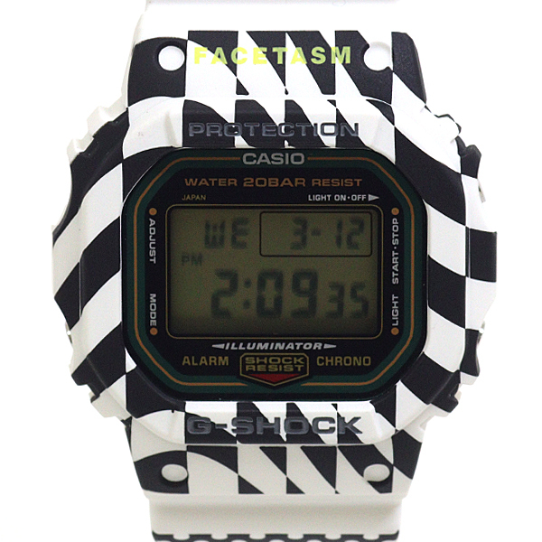 CASIO カシオ メンズ腕時計 MY G-SHOCK Gショック DWE-5610 FACETASM コラボ クォーツ