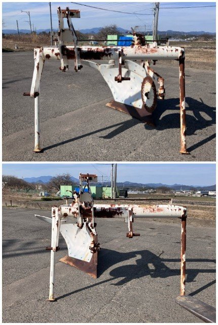  Gifu * Sugano pra uTOY251 белый с/х машина 1 полосный низ pra u трактор детали ski. паз . паз порез . улучшение почвы паз . работа машина б/у 