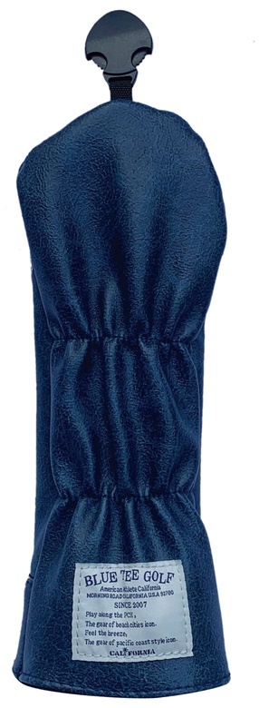 ■【UT-ネイビ】ブルーティーゴルフ【ワンストライプ - Classic クラシックモデル】ユーティリティ用ヘッドカバーBLUE TEE GOLF 送料無料 