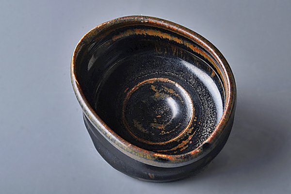 k562【和み】茶道具 陶寿書付箱 加藤春丹作 古瀬戸黒茶碗 検 k562【和み】茶道具 陶寿書付箱 加藤春丹作 古瀬戸黒茶碗 検