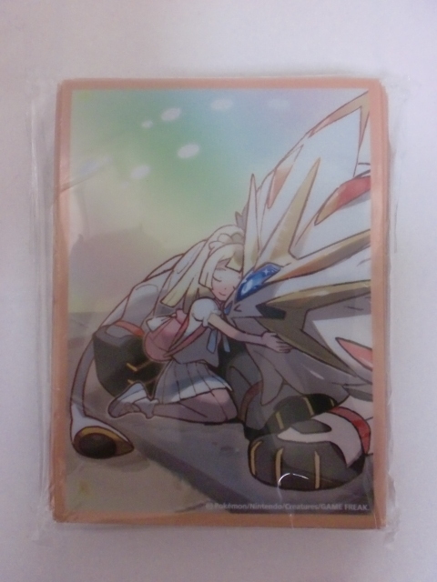 ポケモンカードゲーム　リーリエ&ソルガレオ　デッキシールド　スリーブ