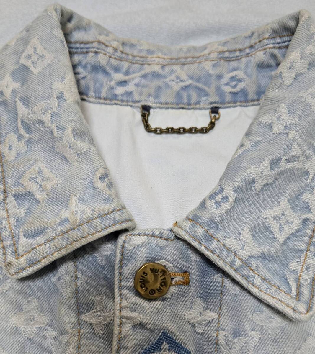 LOUIS VUITTON 24SS Tyler デニムジャケット モノグラム メンズ LOUIS VUITTON 24SS Tyler デニムジャケット モノグラム メンズ