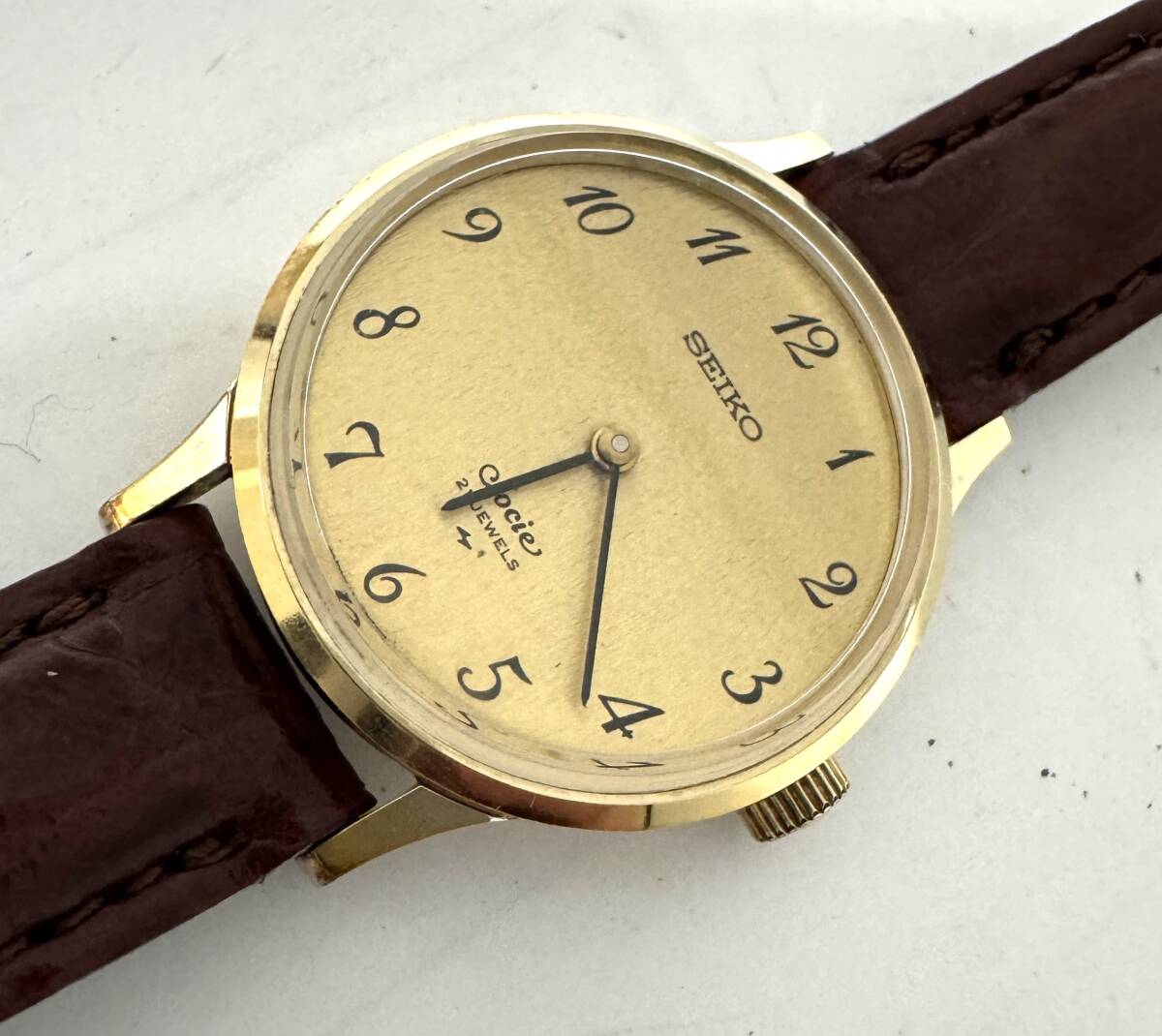 稼働品) SEIKO セイコー Socie ソシエ 手巻き 21JEWLS 21石 11 稼働品) SEIKO セイコー Socie ソシエ 手巻き 21JEWLS 21石 11