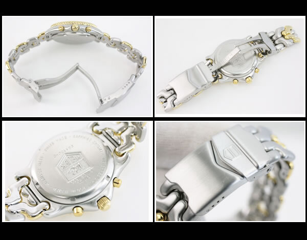 iko- ломбард TAG Heuer * редкий Senna модель популярный cell серии CG1120-0 мужской кварц белый dial прекрасный товар RY7342