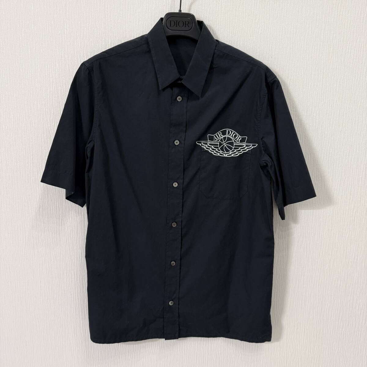 正規店購入 本物 DIOR x JORDAN 半袖シャツ サイズ37/S(エア 正規店購入 本物 DIOR x JORDAN 半袖シャツ サイズ37/S(エア