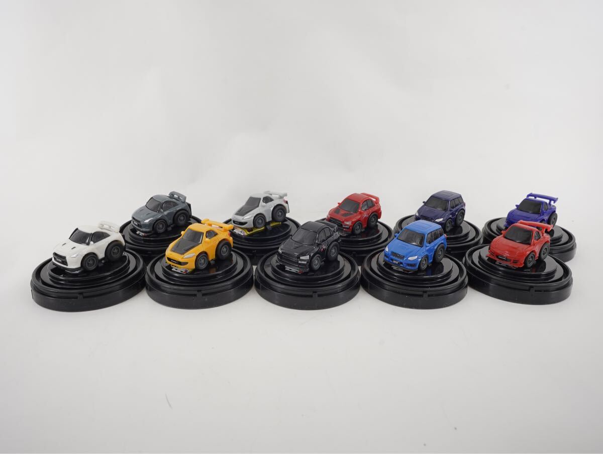 新品 廃盤プルバックカー ワンダ チューンドカーシリーズ 10台フルセット 2009年　《期間限定20台まで送料230円》ミニカー 絶版 まとめ