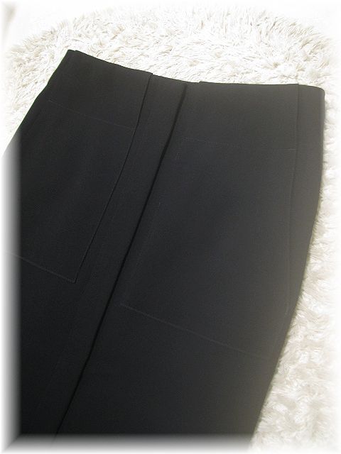 送料無料*アパルトモン/L'Appartement/ドゥーズィエムクラス*前開きデザインタイトスカート/フロントポケット/ポリエステル/36