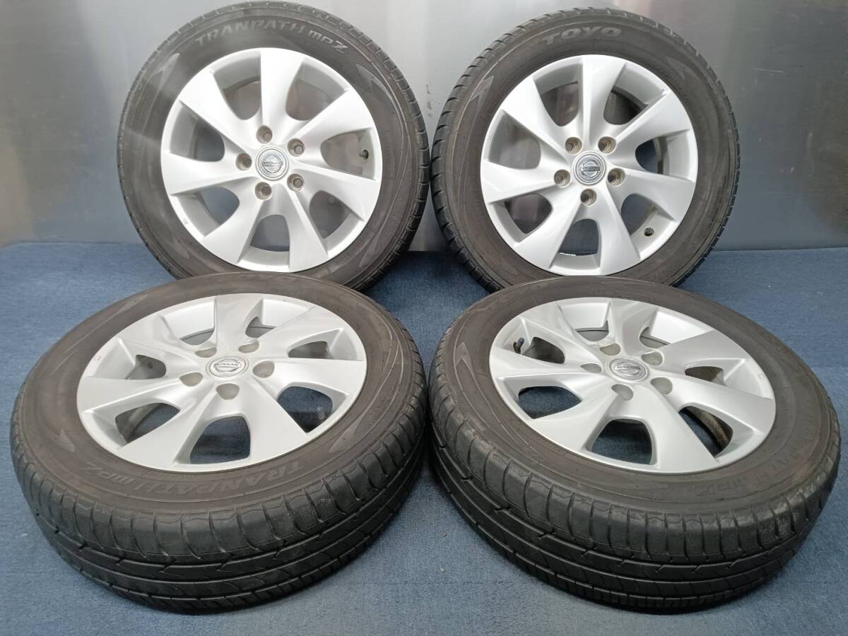 ☆8-8.5分山☆19年製☆ トーヨーTRANPATH mpZ 195/60R16 日産 ☆8-8.5分山☆19年製☆ トーヨーTRANPATH mpZ 195/60R16 日産