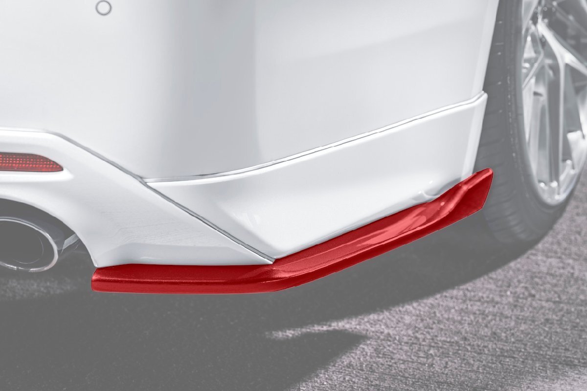 SilkBlaze/210系クラウン アスリートARS210/GRS210/GRS211/GRS214 後期 リアサイドスプリッター 062/1F7塗分け塗装　品番：TSR21MC-RSS