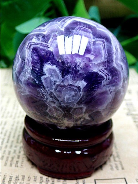 61mmAAA天然~愛の守護石~夢幻紫水晶アメジスト丸玉183G1 61mmAAA天然~愛の守護石~夢幻紫水晶アメジスト丸玉183G1
