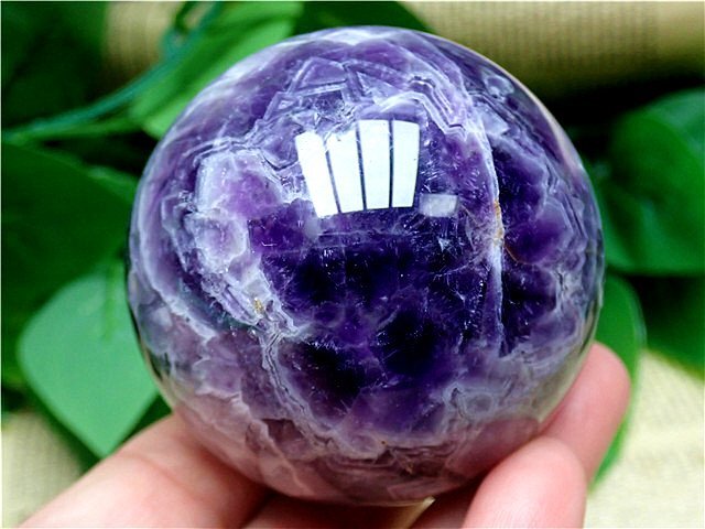 61mmAAA天然~愛の守護石~夢幻紫水晶アメジスト丸玉183G1 61mmAAA天然~愛の守護石~夢幻紫水晶アメジスト丸玉183G1