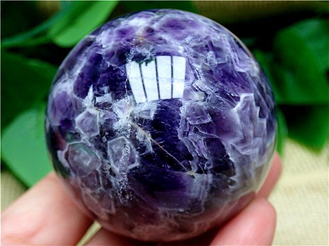 61mmAAA天然~愛の守護石~夢幻紫水晶アメジスト丸玉183G1 61mmAAA天然~愛の守護石~夢幻紫水晶アメジスト丸玉183G1