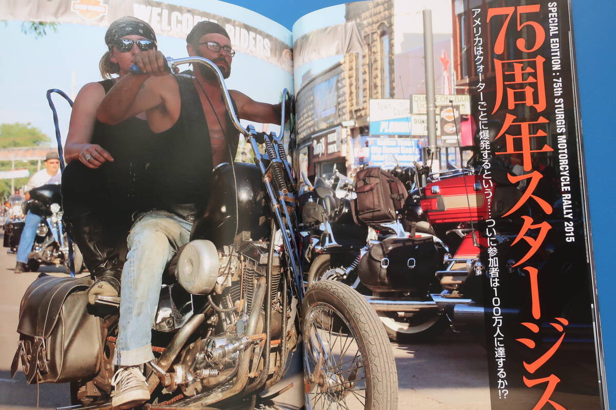 VIBESba Eve z2015 год 10 месяц номер / Harley Davidson american /Harley-Davidson/ специальный выпуск :75 годовщина Star jis/H-D custom мотоцикл / модель surrey 