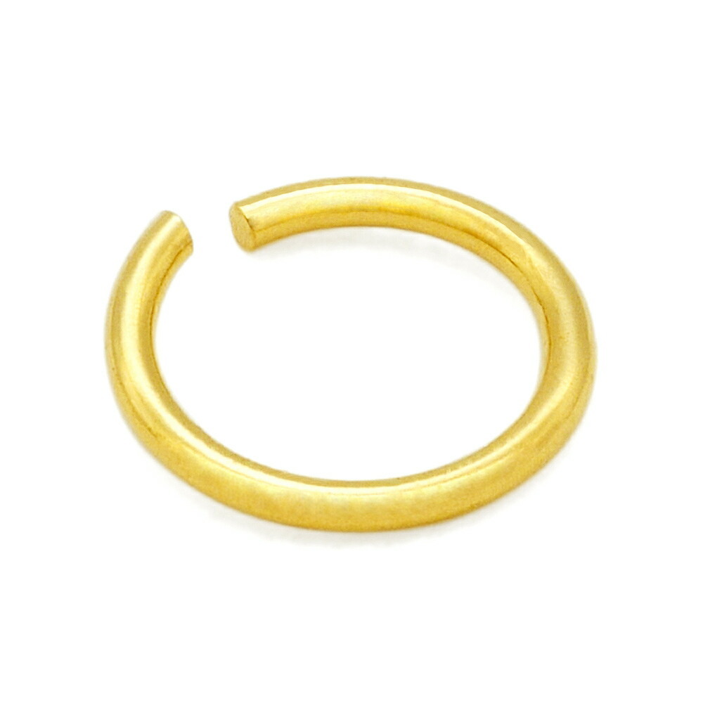 【1個売り】 丸カン 18金 イエローゴールド 丸環 線径0.3mm 直径2.6mm マルカン｜手芸用品 金具 飾り パーツ 部品 K18YG k18 18k 貴金属_画像3