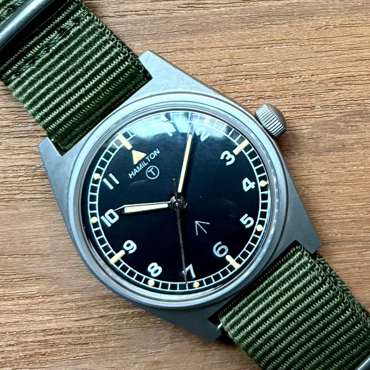 激安正規品 極美品』ハミルトン 米軍 1983年 手巻き ミリタリー 激安正規品 極美品』ハミルトン 米軍 1983年 手巻き ミリタリー