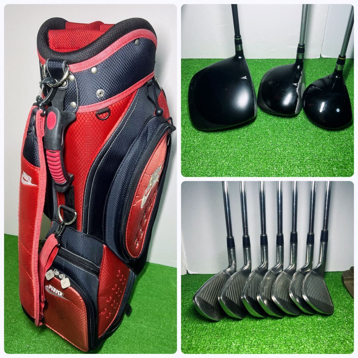 G431 NIKE ナイキ ゴルフクラブ メンズ フルセット 11本　初心者 右利き ドライバー アイアン パター 匿名配送 送料無料_画像3