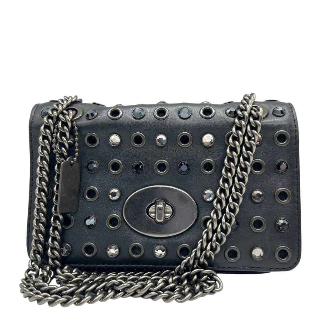 превосходный товар coach Coach цепь сумка на плечо Turn блокировка s60