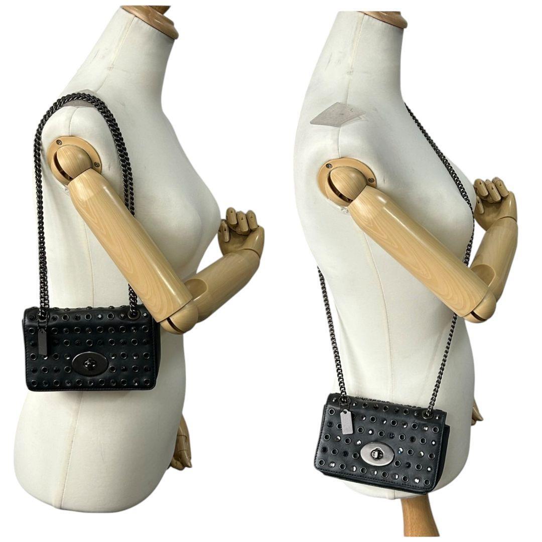  превосходный товар coach Coach цепь сумка на плечо Turn блокировка s60
