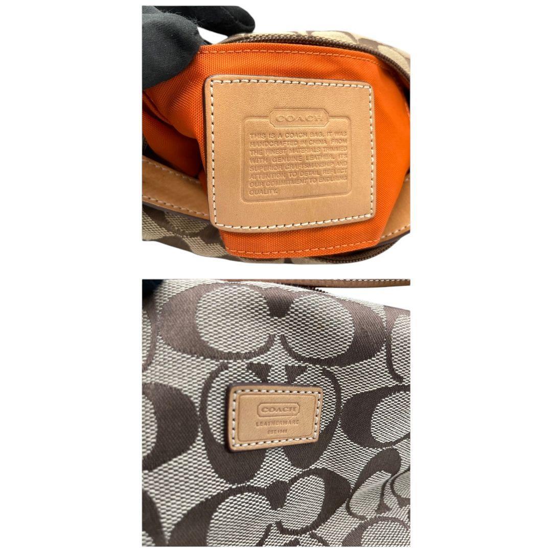 COACH コーチ ハンドバッグ アクセサリーポーチ シグネチャー