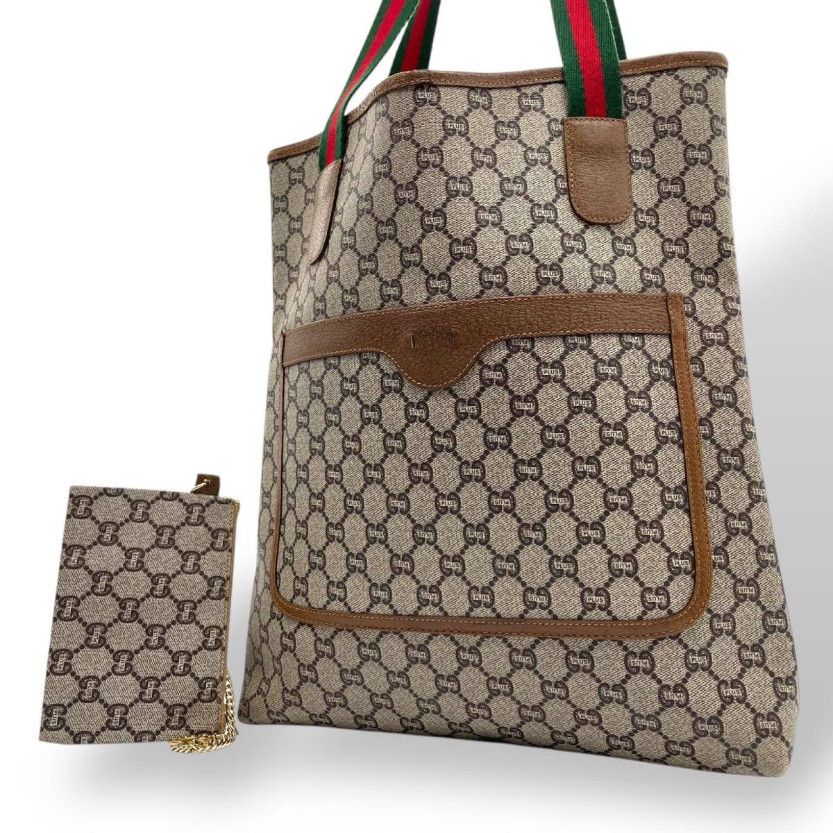高い品質 1円 美品 トート ヴィンテージ オールドグッチ グッチ GUCCI バッグ