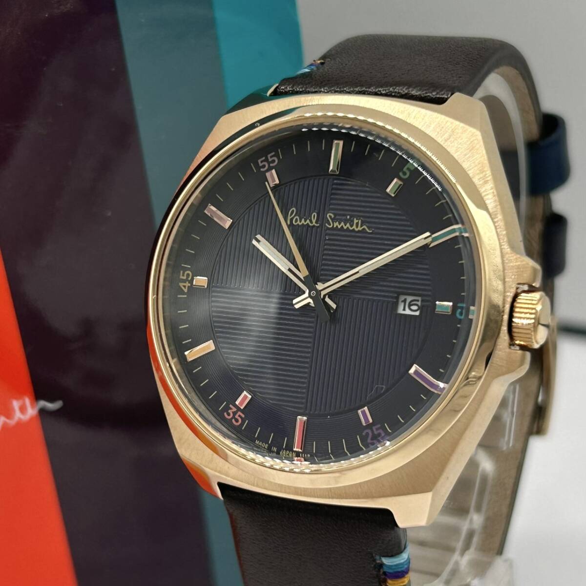 稼働品】Paul Smith ポールスミス メンズ腕時計 クオーツ