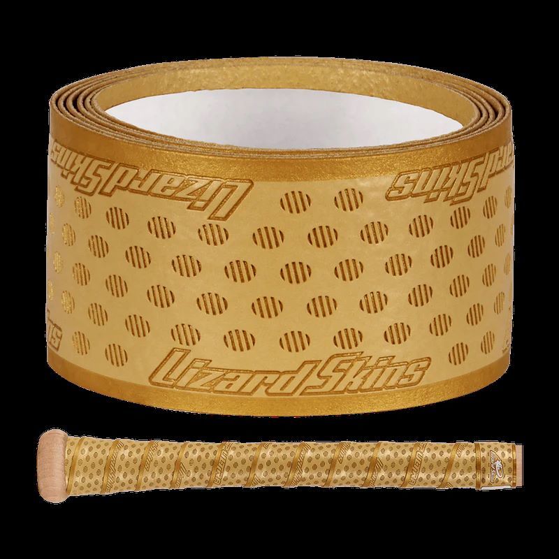 激安！新品 未使用 メジャーリーグ公式 グリップテープ リザードスキンズ DSP ULTRA バットグリップ 1.1mm ベガスゴールド /DSPUBB198