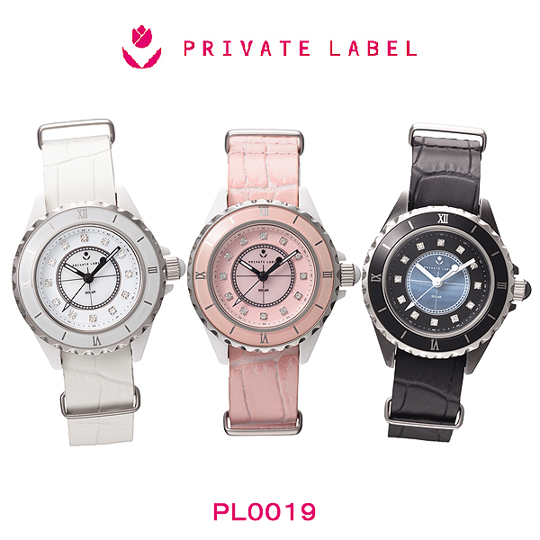  женские наручные часы PRIVATE LABEL Private Label керамика 3 стрелки кожа часы PL0019-BB Suite elegance 