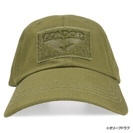 CONDOR タクティカルキャップ 帽子 ベルクロ調整 ミリタリー 単色シリーズ [ ブラック ] コンドル_画像4
