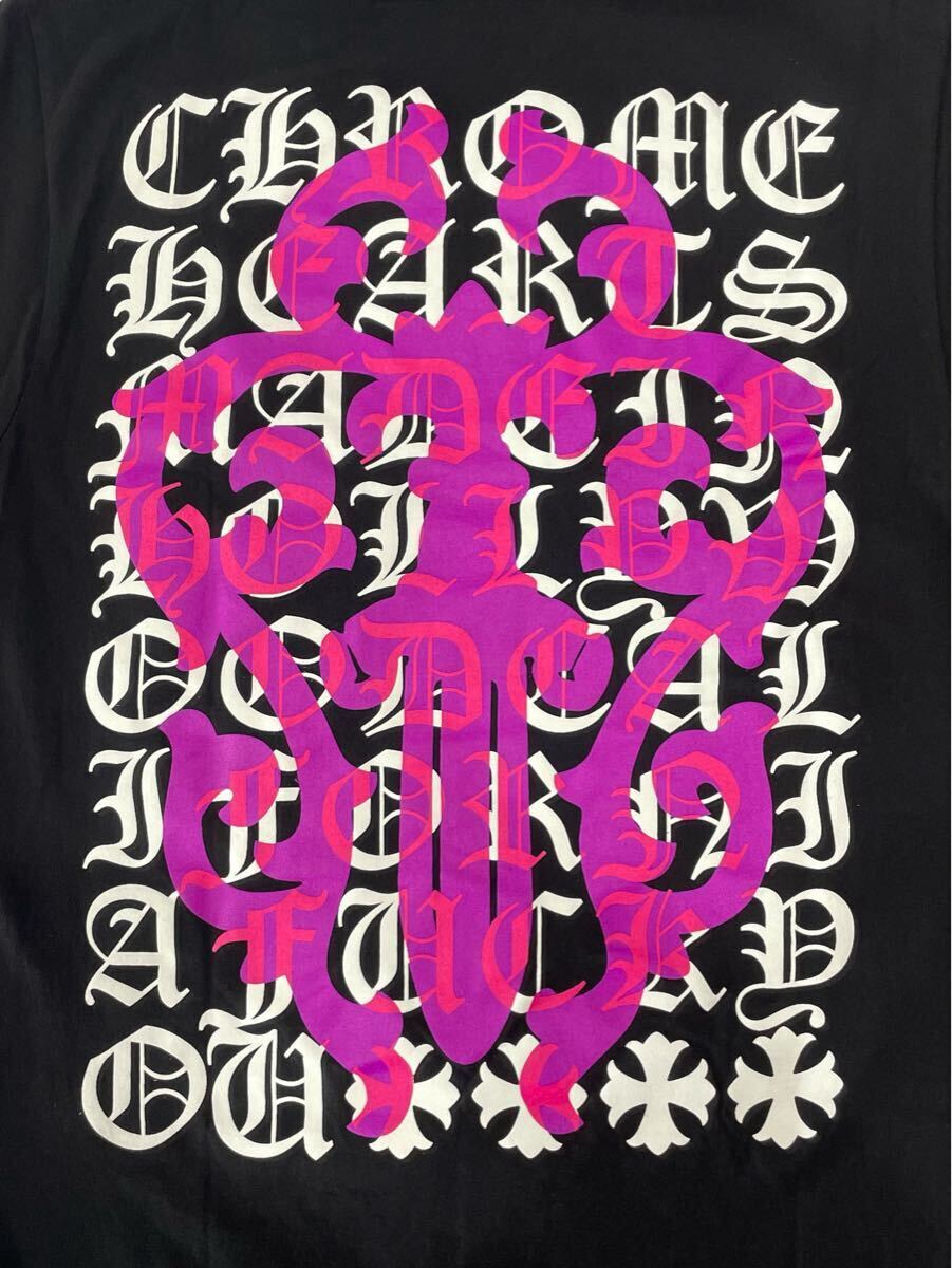 入手困難◆送料込【CHROME HEARTS】アイチャート ダガー Tシャツ 国内正規美品 CHROME HEARTS クロムハーツ DAGGER EYE CHART TEE