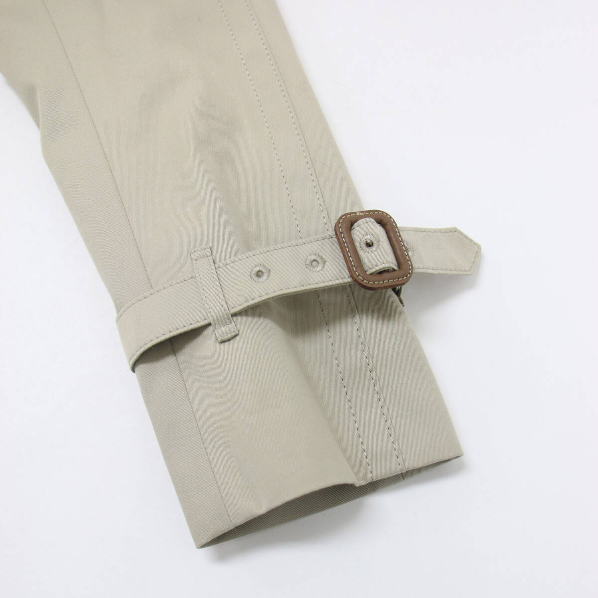 【新品】Aquascutum アクアスキュータム コート ベージュ サイズ:6(S) / ベーシック トレンチコート / ロング丈 ライナー アニマル柄