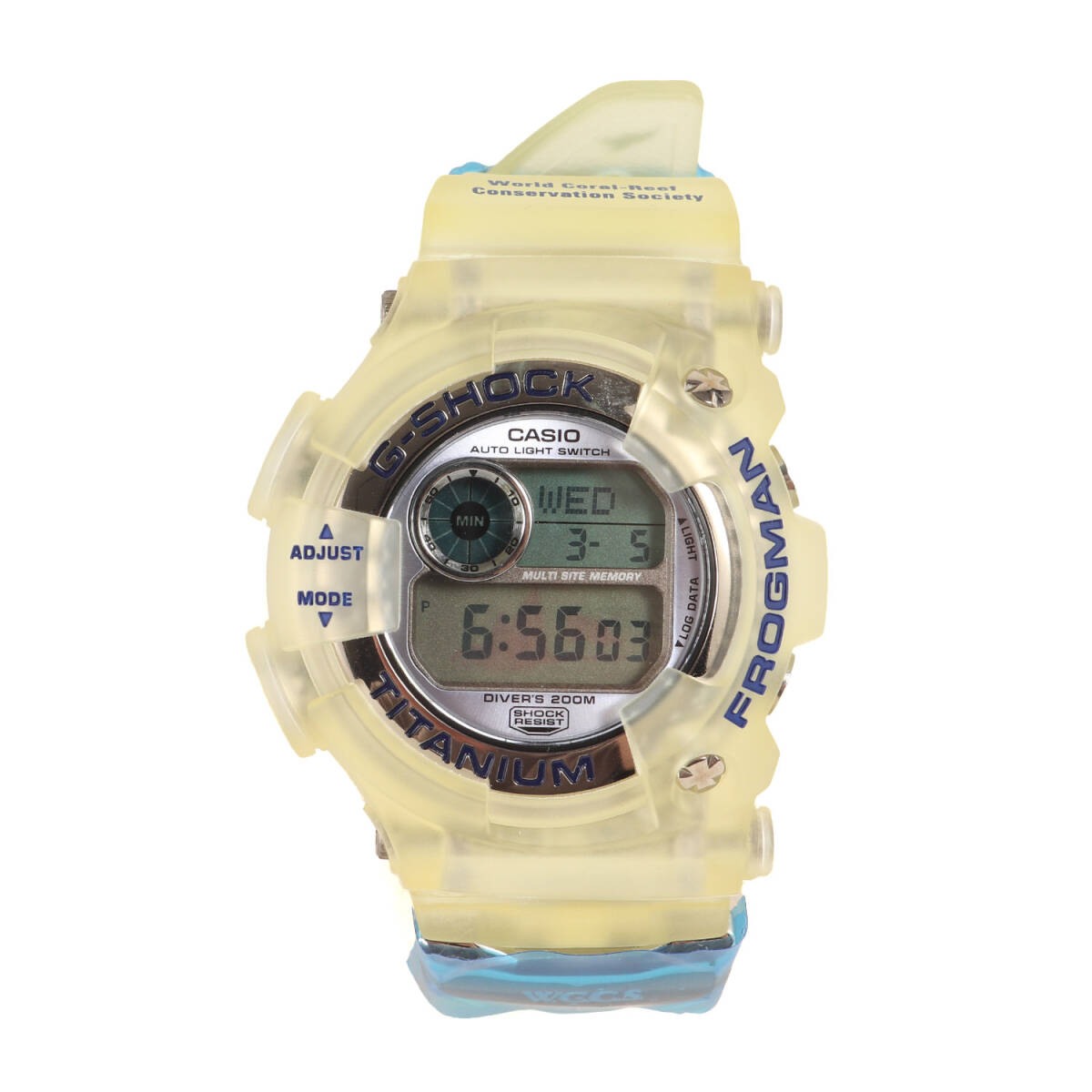 G-SHOCK ジーショック 90s FROGMAN / フロッグマン / W.C.C.S. / DW-9900WC / スケルトン / 腕時(shí)計(jì) / ウォッチ(デッドストック) コラボ