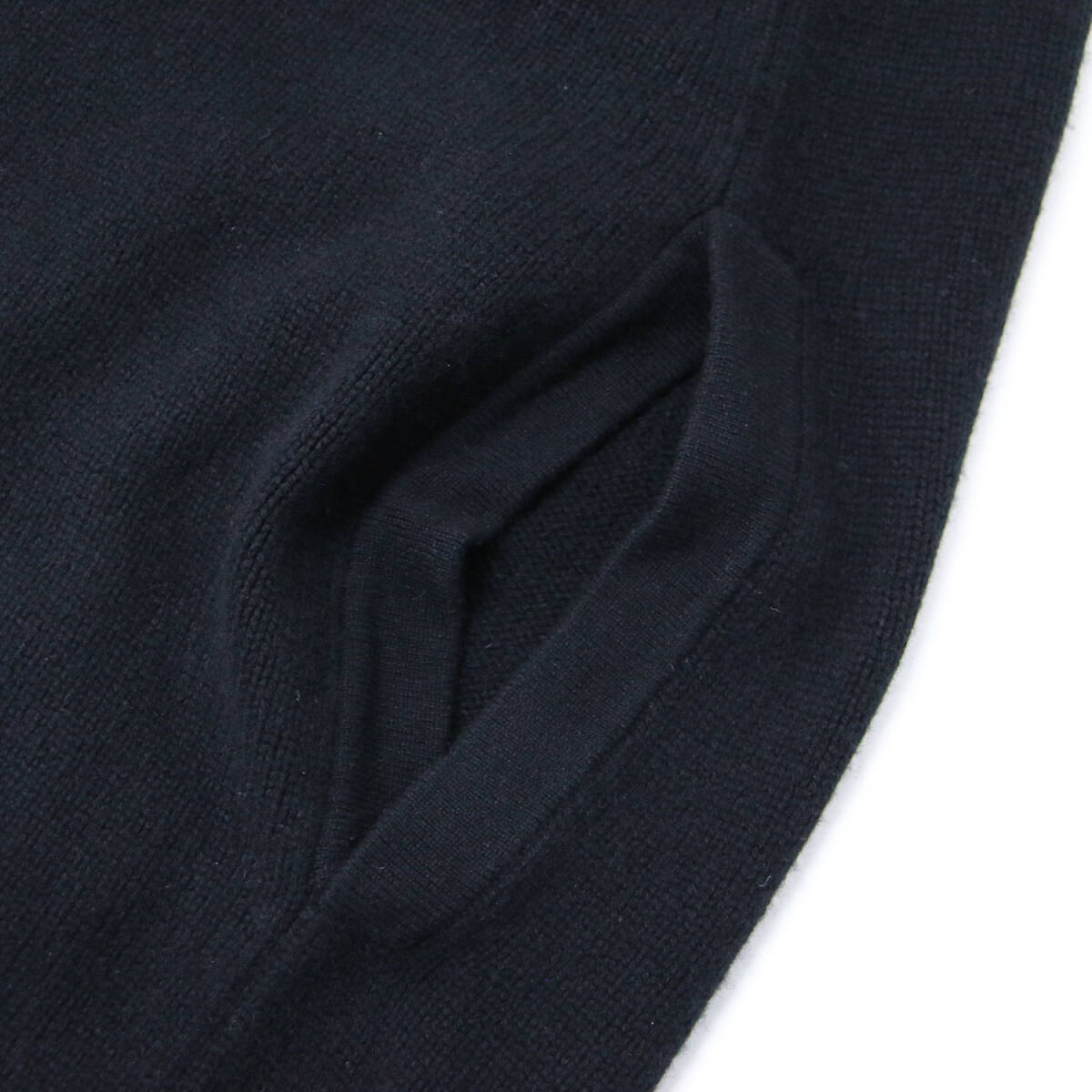 theory luxe セオリーリュクス カーディガン ブラック 黒 サイズ:38(M) / ジップ ニット カーディガン / Morbi Harry ウール カシミヤ