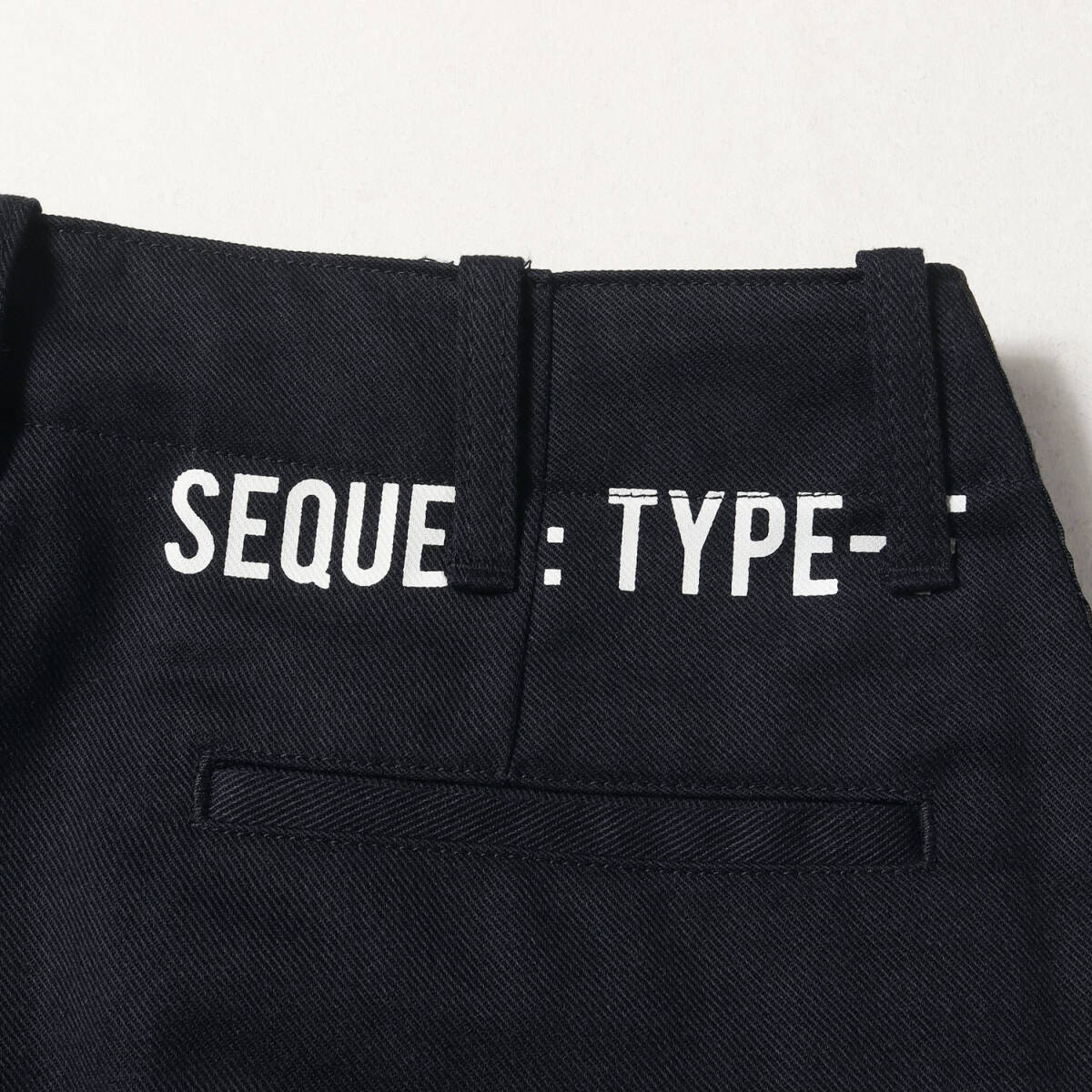 SEQUEL サイドライン T/Cツイル ワーク チノパンツ TYPE-F SEQUEL TYPE-F ブラック Sサイズ - メルカリ