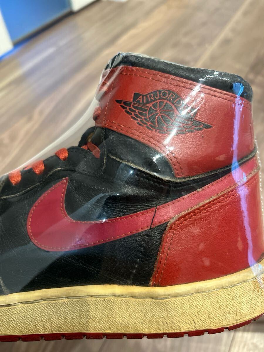 NIKE AIR JORDAN1 1985 bred 赤 黒 11 2/1 ジョーダン1 NIKE AIR JORDAN1 1985 bred 赤 黒 11 2/1 ジョーダン1