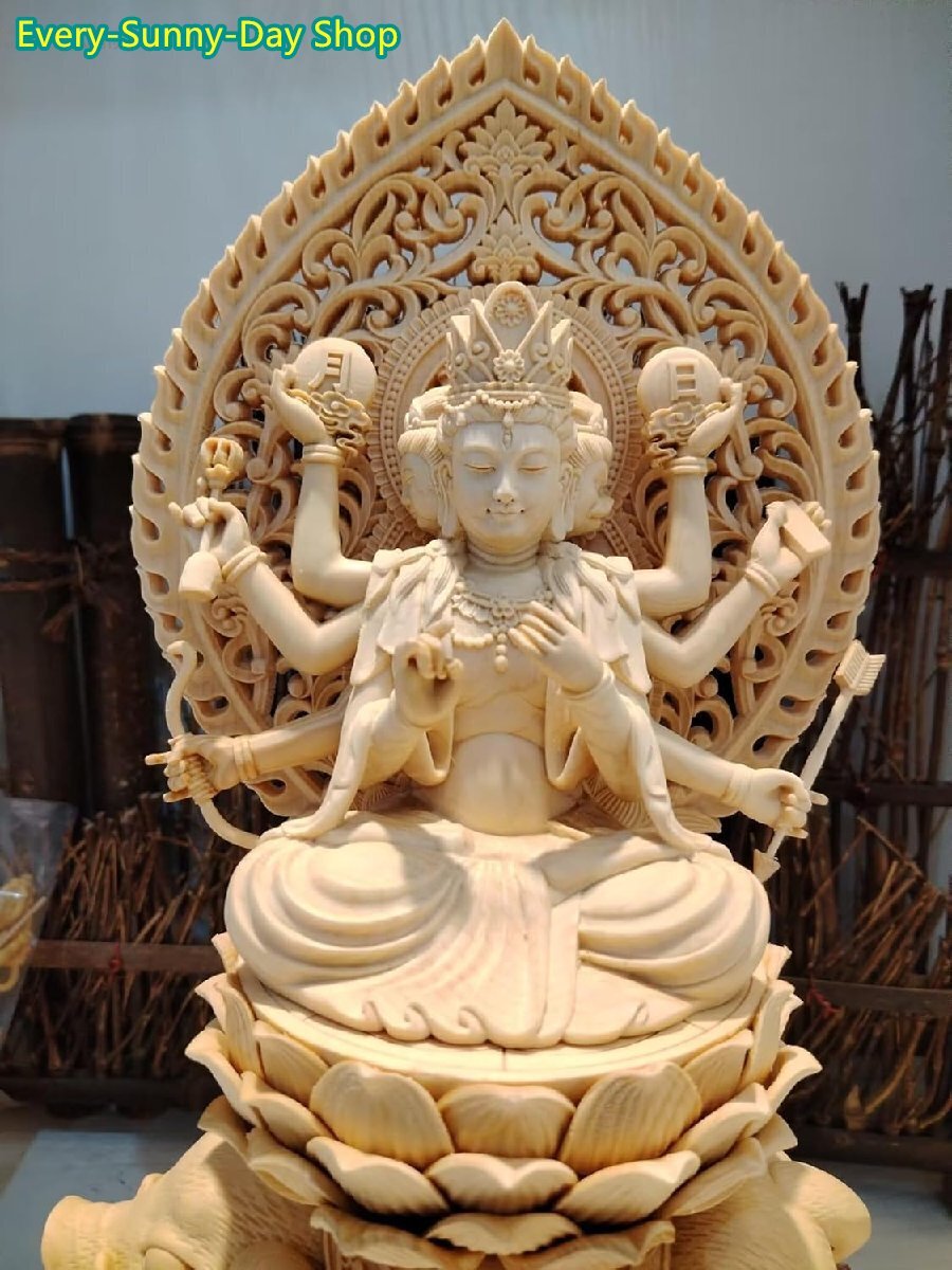 木彫りの仏像 摩利支天 木彫り 置物 摩利支天 騎猪像 守護神 木彫りの仏像 摩利支天 木彫り 置物 摩利支天 騎猪像 守護神