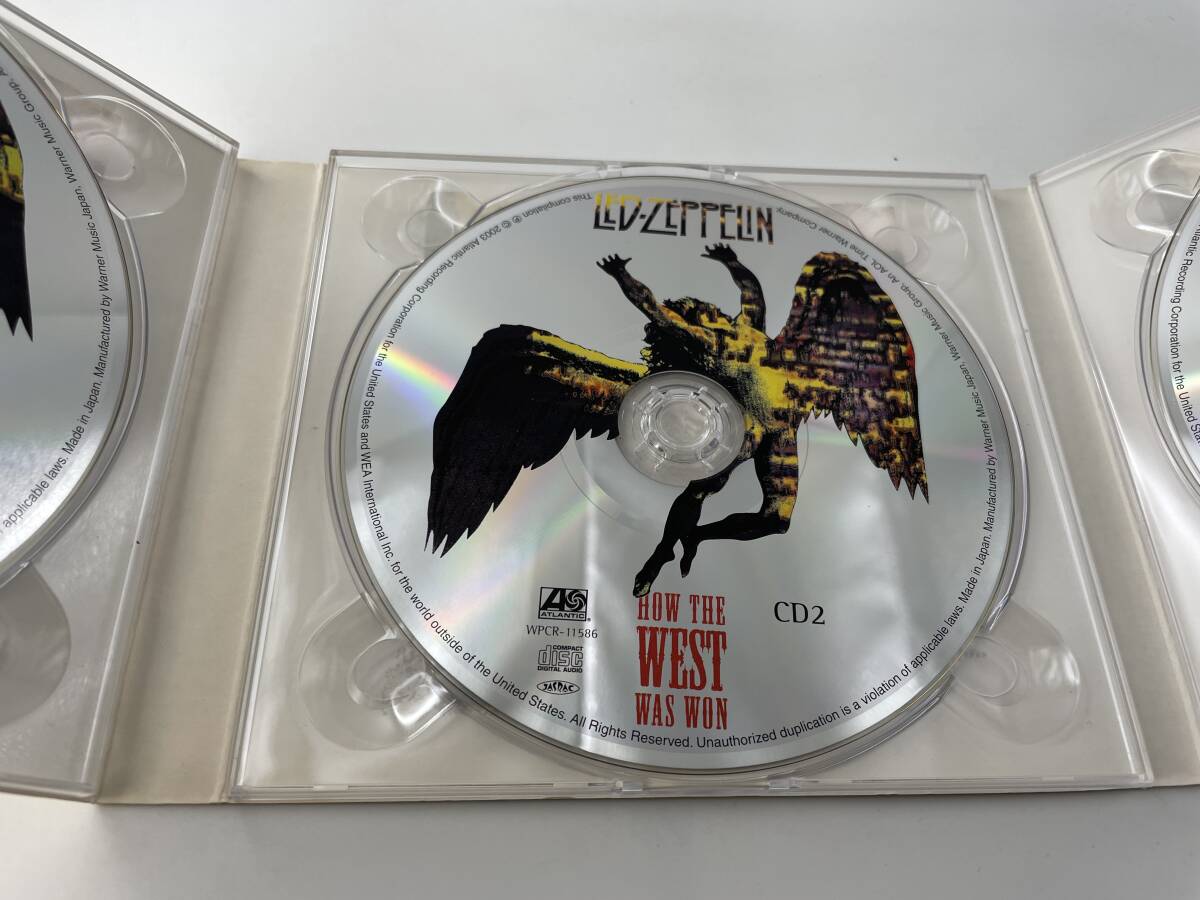 伝説のライヴ-HOW THE WEST WAS WON- CD レッド・ツェッペリン 3H1-03！ 中古